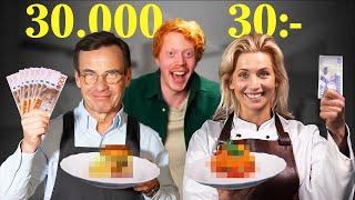 Amatör får 30.000, proffs 30 – vem gör godast lunch?
