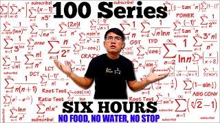 100 series convergence tests (no food, no water, no stop)