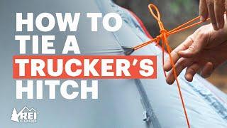 How to Tie a Trucker's Hitch