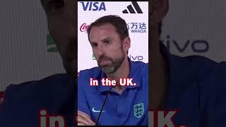 Gareth Southgate was happy to give one journalist a geography lesson  #football #sport #worldcup