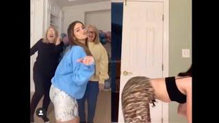 Addison Rae and Sissy twerking on tiktok