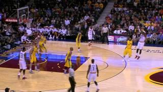 LeBron James' First Bucket for Cleveland