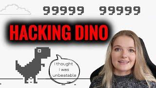 Chrome Dinosaur Game HACK - Get an Unlimited Score!
