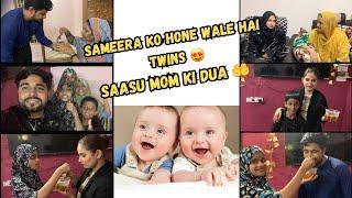 Sameera ko Hone Wale Hai Twins  || Saasu Mom ki Dua  || @Sameerazaen