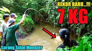 REKOR BARU...!!! Mancing Di Sarang SIDAT MONSTER Strike 3 Ekor IKAN BESAR BESAR