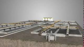 Установка биологической очистки сточных вод