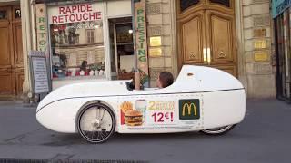 Fitcar® opé street marketing McDonald's Paris 12