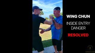 Wing Chun Inside Deflection Danger - Resolved | Core JKD #Shorts