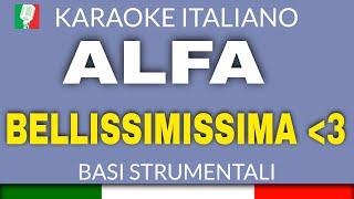 Alfa - Bellissimissima  karaoke strumentale