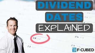 Dividend Dates Explained (QUICKLY and EASILY)