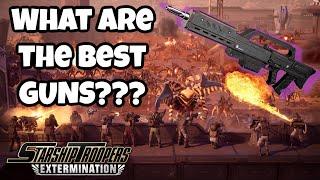 STE Best Weapons - Starship Troopers: Extermination - Best Guns