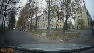 Опасная ситуация на дорогах в Гродно попала на видео