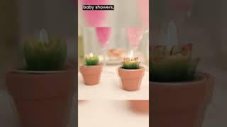 Succulent Candles | Decorative Cactus Tealight Candle | Home & Kitchen Decor