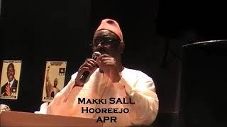 President Senegal Macky sall parle en pulaar 