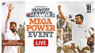 Game Changer Pre Release Event LIVE | Mega Power Event | Pawan Kalyan | Ram Charan | Kiara | Shankar