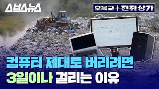 포맷 어설프게 하면 개인정보 탈탈,,  컴퓨터 제대로 버리는 법 / [오목교 전자상가 EP.24] 스브스뉴스