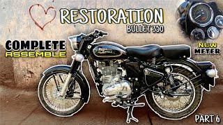 Old Model Bullet Classic 350 Restoration In Mayapuri || Royal Enfield Bullet 350 Assemble Process