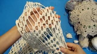 Шесть работ за месяц. Вязание спицами и крючком