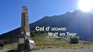 Col d'Izoard mit dem Motorrad