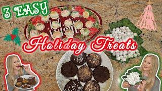 3 EASY HOLIDAY TREAT RECIPES | Viral Candied Cranberries