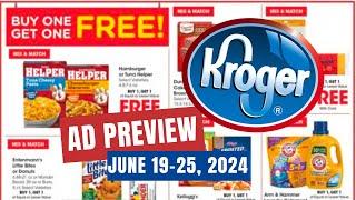 *MEGA SALE* Kroger Ad Preview for 6/19-6/25 | BOGO, Self-Care Event, Weekly Digitals, & MORE