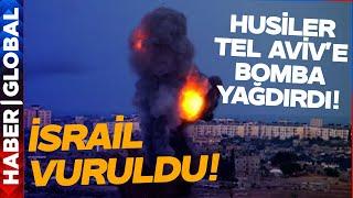 İsrail'e Bomba Yağdı! Tel Aviv Vuruldu!