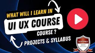 Mastering UI/UX Design: Course Demo and Overview" UI UX Classroom Course in Mumbai of DMTI SOFTPRO.