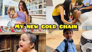 WOW!!! Finally meri Gold jewellery aa agai | Krishna 1st day in School FUNNY | Bindass Kavya Vlogs