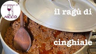 Il Ragù di Cinghiale