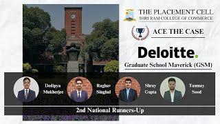 Episode 4: Deloitte Graduate School Maverick || Ace The Case || The Placement Cell, SRCC