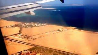 Hurghada HEGN approach and landing