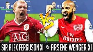 Sir Alex Ferguson XI VS Arsene Wenger XI - FIFA 19 Experiment