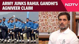 Agniveer Compensation | Army Junks Rahul Gandhi's Claim, "Agniveer's Family Was Paid ₹98 Lakh"