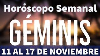 GÉMINIS HORÓSCOPO SEMANAL 11 AL 17 DE NOVIEMBRE 2019 + Pregunta Interactiva Tarot