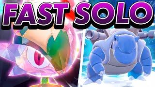 UPDATE! The BEST & FASTEST Pokemon to SOLO 7 Star BLASTOISE Tera Raid in Scarlet and Violet