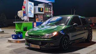 Peugeot 206 1.6 HDI 16V - 220hp 480nm - Crazy acceleration | Dragy | 1/4 mile | 1/8 mile | 0 - 100 |