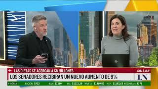 Los senadores recibirán un nuevo aumento de 9%: las dietas se acercan a $8 millones