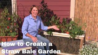 How to Create a Straw Bale Garden