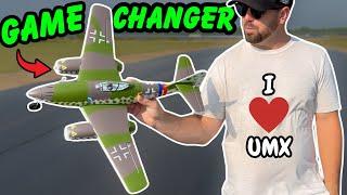 Flying the E-Flite UMX Me 262 in HEAVY WIND!