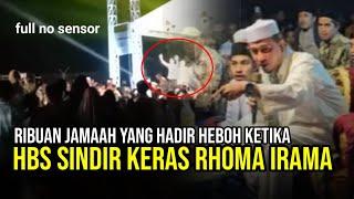 Emosi Tak terbendung!! Ceramah Habib Bahar Murka tantang Rhoma Irama soal doktrin habib