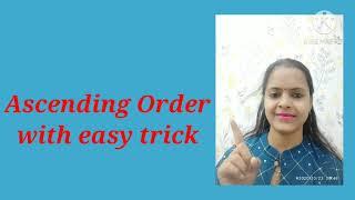 Ascending order|Maths Topic|Easy Concept