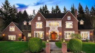 Georgian-style Luxury Home Tour | 13616 NW Glendoveer Dr, Portland, OR 97231