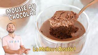 MOUSSE au CHOCOLAT - Recette Facile et Rapide