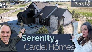 Epic!! PARKER COLORADO Luxury Home | HOME TOUR! Serenity - Cardel Homes