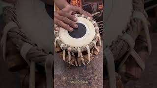 Experience the authentic sound of tradition with SOUND SAGA’s Sheesham wood tabla.  #music #tabla