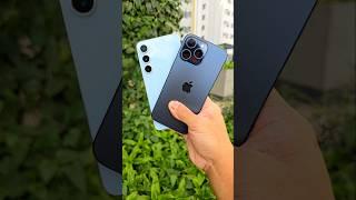 Samsung S24 FE vs iPhone 15 Pro Max camera zoom! #galaxys24fe #iphone15promax