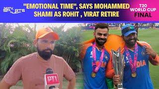 Virat And Rohit | Mohammed Shami As Rohit Sharma, Virat Kohli Retire From T20Is: "Emotional Time"