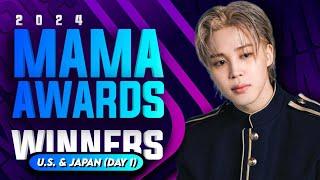 MAMA Awards 2024 Winners (U.S. & Japan - Day 1)