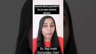 How to avoid Emotional triggers? II Shorts II Dr.Raji Arabi, DoctorGko.com