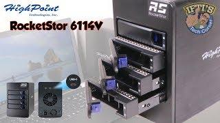 HighPoint RocketStor 6114V USB-C/USB3.1 External RAID Storage Solution! : REVIEW